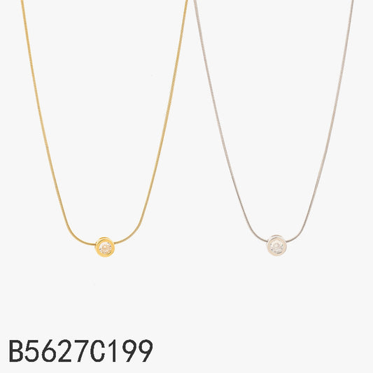 Collar con zirconias